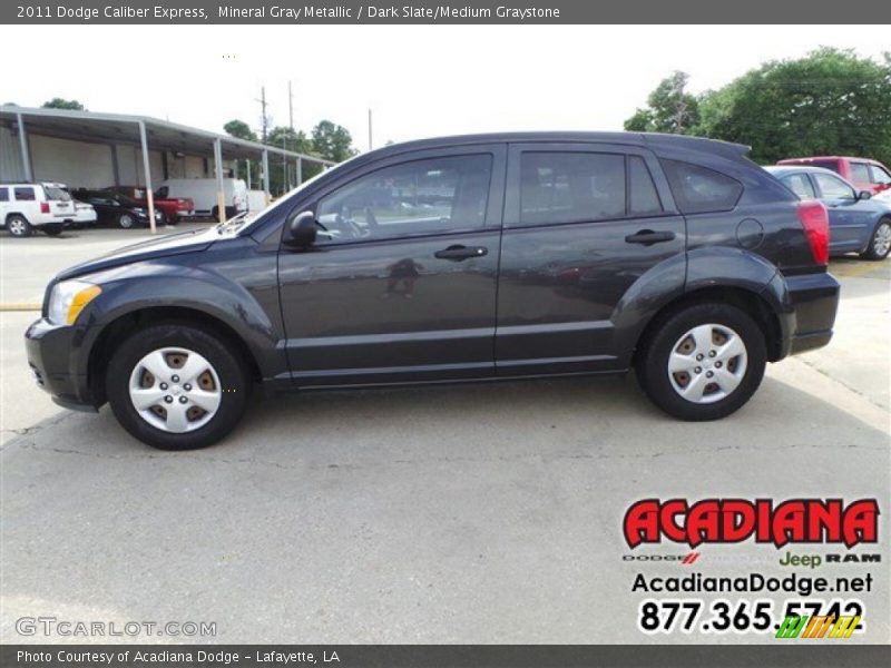 Mineral Gray Metallic / Dark Slate/Medium Graystone 2011 Dodge Caliber Express