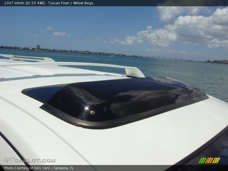 Tuscan Pearl / Willow Beige 2007 Infiniti QX 56 4WD