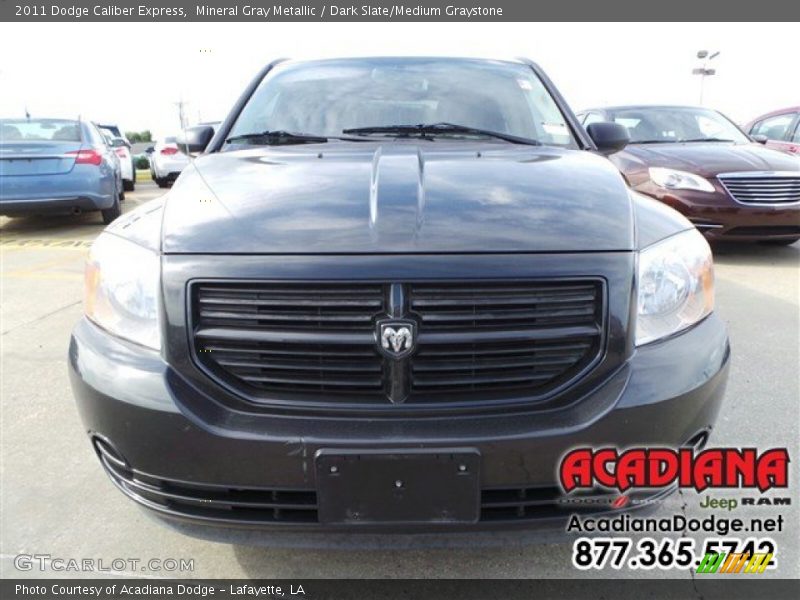 Mineral Gray Metallic / Dark Slate/Medium Graystone 2011 Dodge Caliber Express