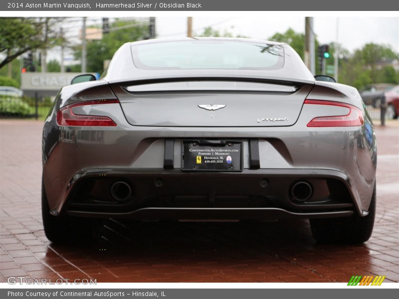 Hammerhead Silver / Obsidian Black 2014 Aston Martin Vanquish