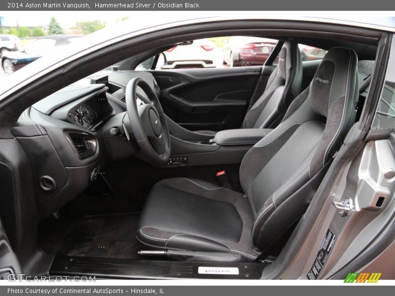  2014 Vanquish  Obsidian Black Interior