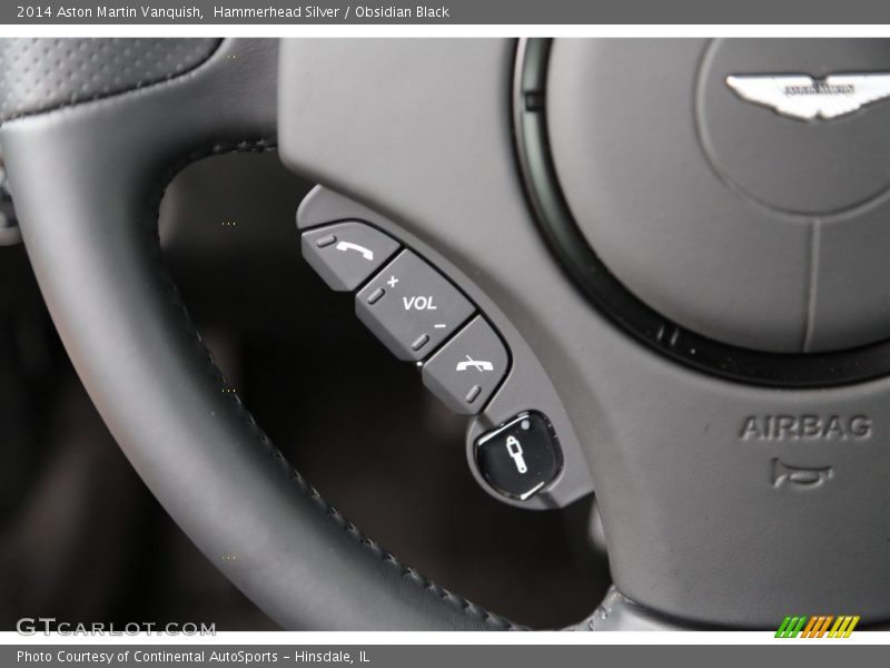 Controls of 2014 Vanquish 