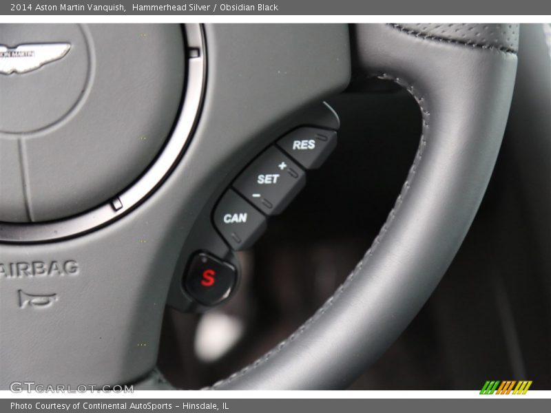 Controls of 2014 Vanquish 