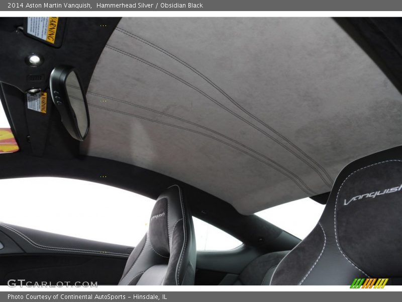  2014 Vanquish  Obsidian Black Interior
