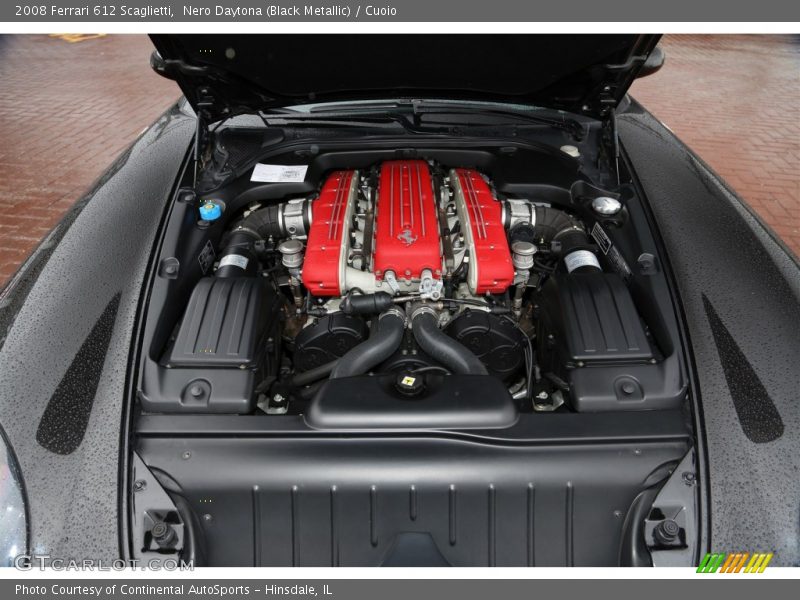  2008 612 Scaglietti  Engine - 5.7 Liter DOHC 48-Valve V12