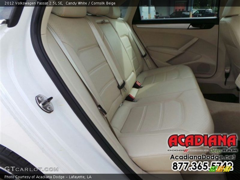 Candy White / Cornsilk Beige 2012 Volkswagen Passat 2.5L SE