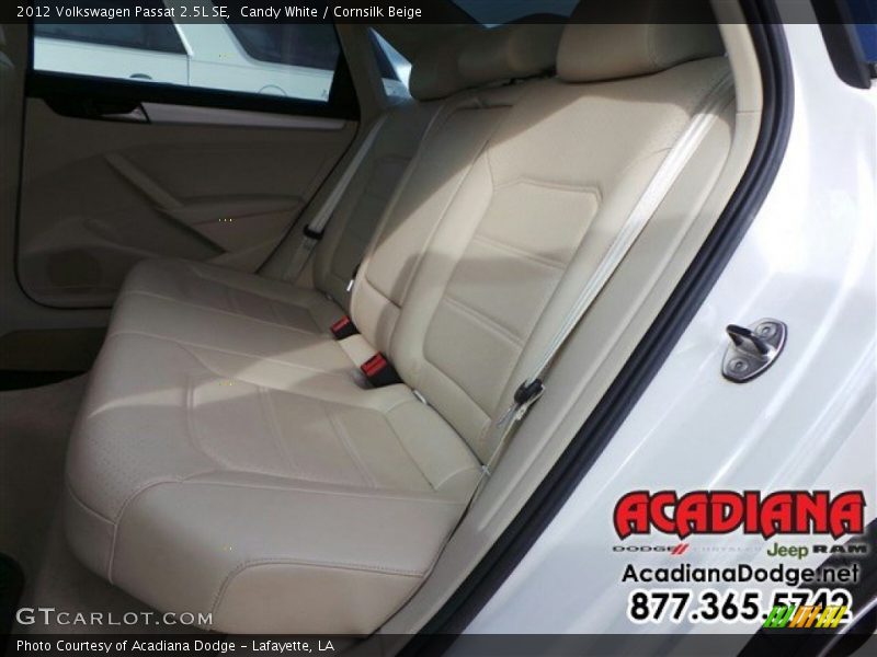 Candy White / Cornsilk Beige 2012 Volkswagen Passat 2.5L SE
