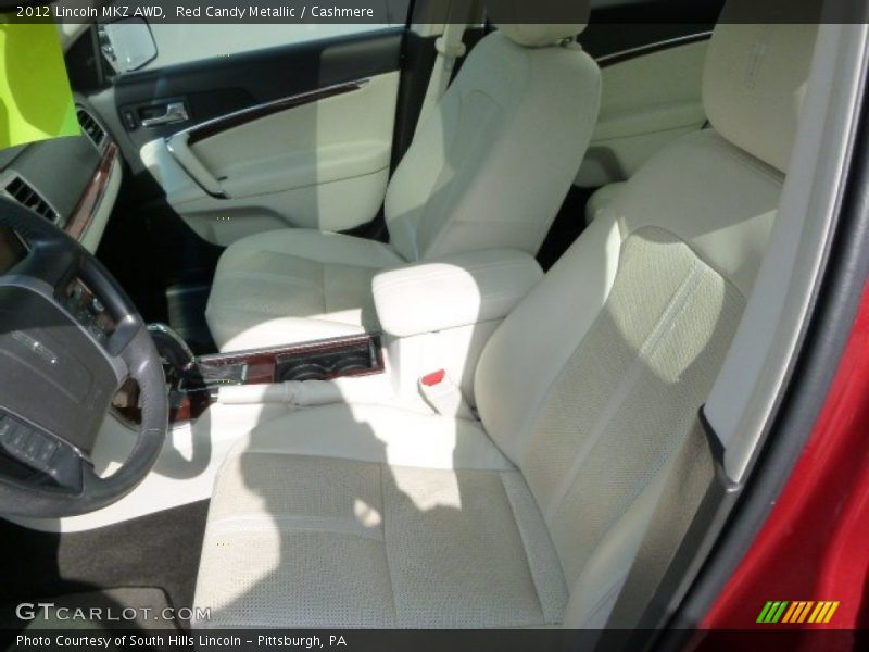 Red Candy Metallic / Cashmere 2012 Lincoln MKZ AWD