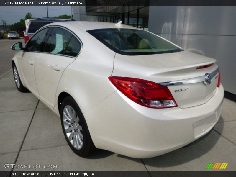 Summit White / Cashmere 2012 Buick Regal