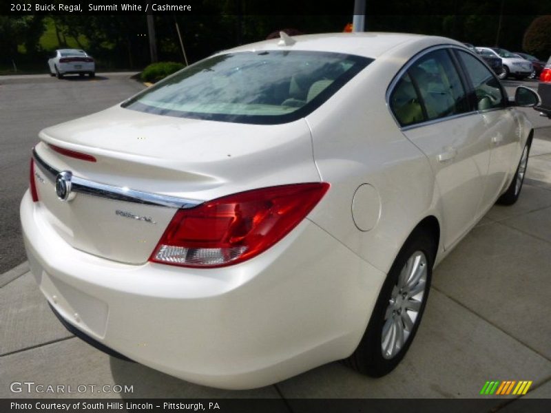 Summit White / Cashmere 2012 Buick Regal