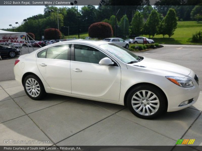 Summit White / Cashmere 2012 Buick Regal