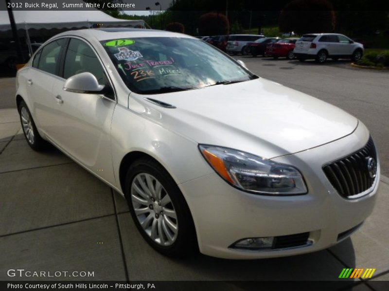 Summit White / Cashmere 2012 Buick Regal