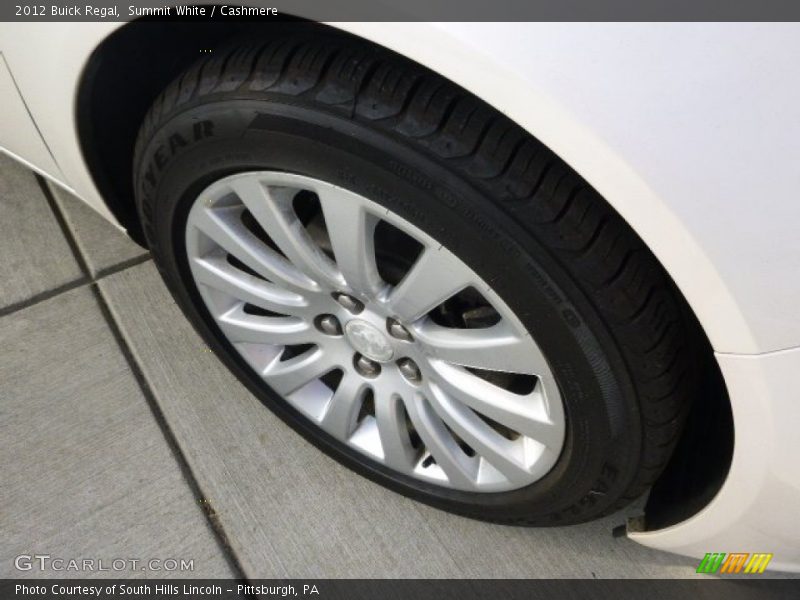 Summit White / Cashmere 2012 Buick Regal