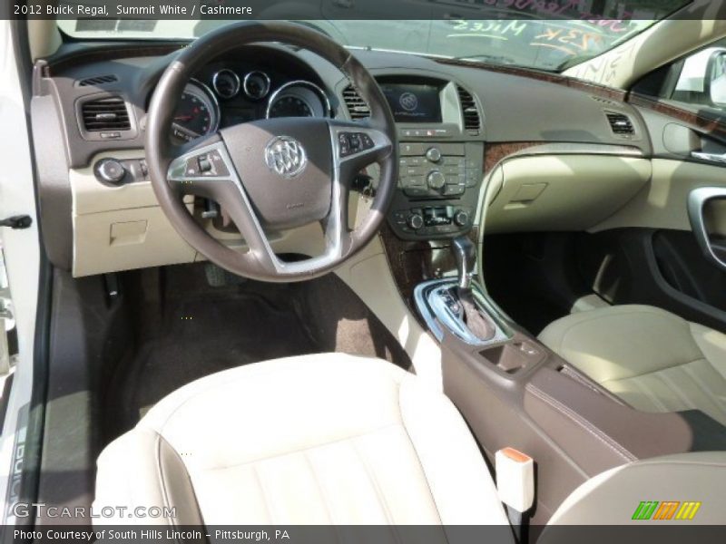 Summit White / Cashmere 2012 Buick Regal