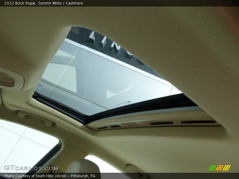Summit White / Cashmere 2012 Buick Regal