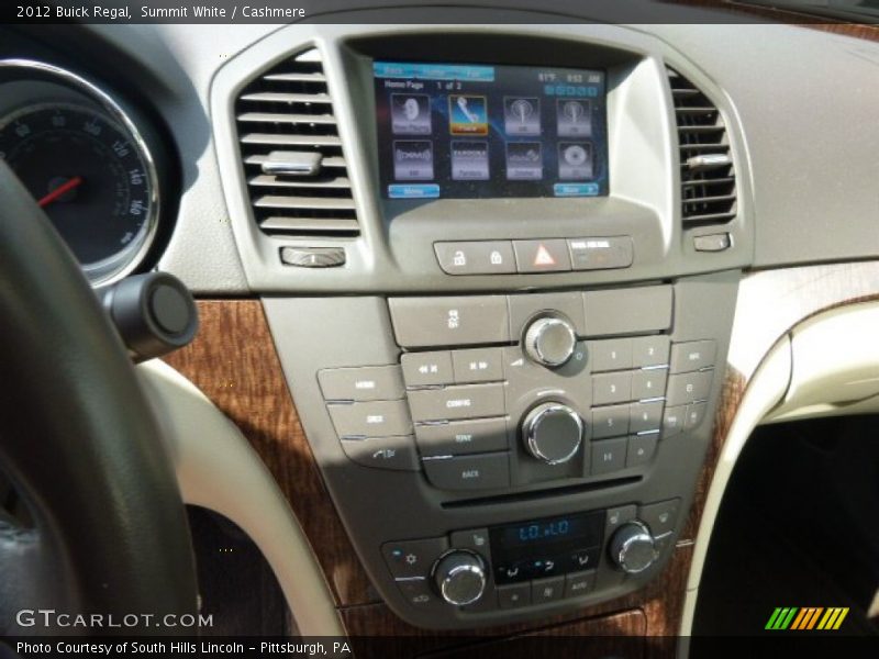 Summit White / Cashmere 2012 Buick Regal