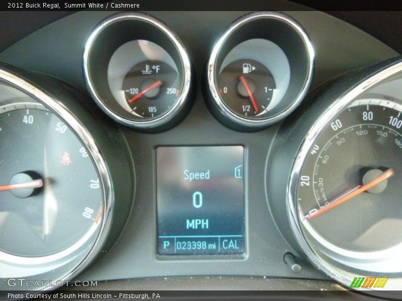 Summit White / Cashmere 2012 Buick Regal