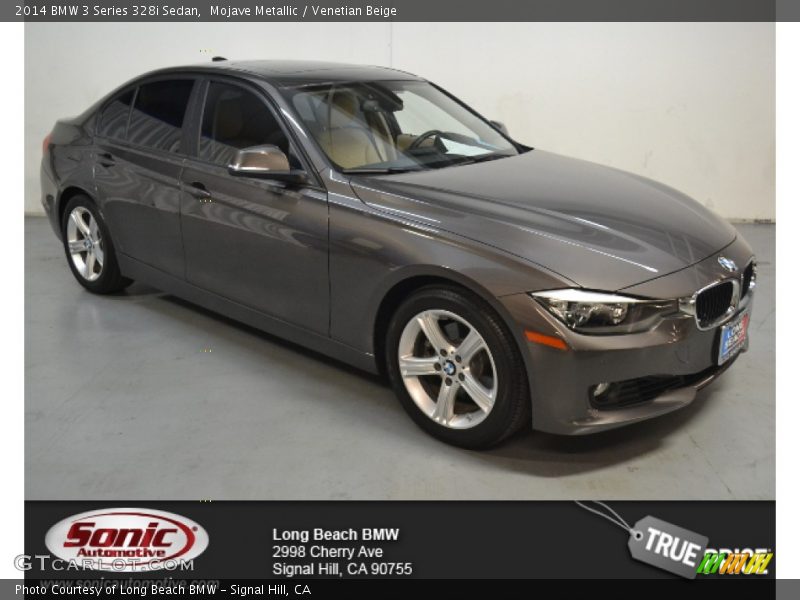 Mojave Metallic / Venetian Beige 2014 BMW 3 Series 328i Sedan