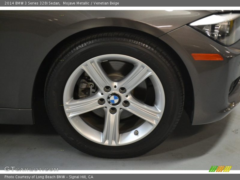 Mojave Metallic / Venetian Beige 2014 BMW 3 Series 328i Sedan