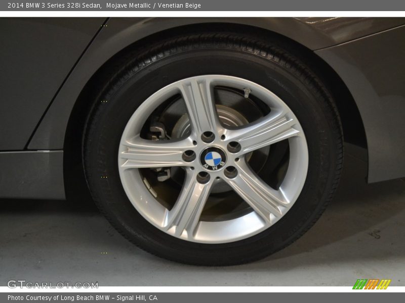 Mojave Metallic / Venetian Beige 2014 BMW 3 Series 328i Sedan