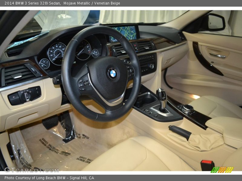 Mojave Metallic / Venetian Beige 2014 BMW 3 Series 328i Sedan