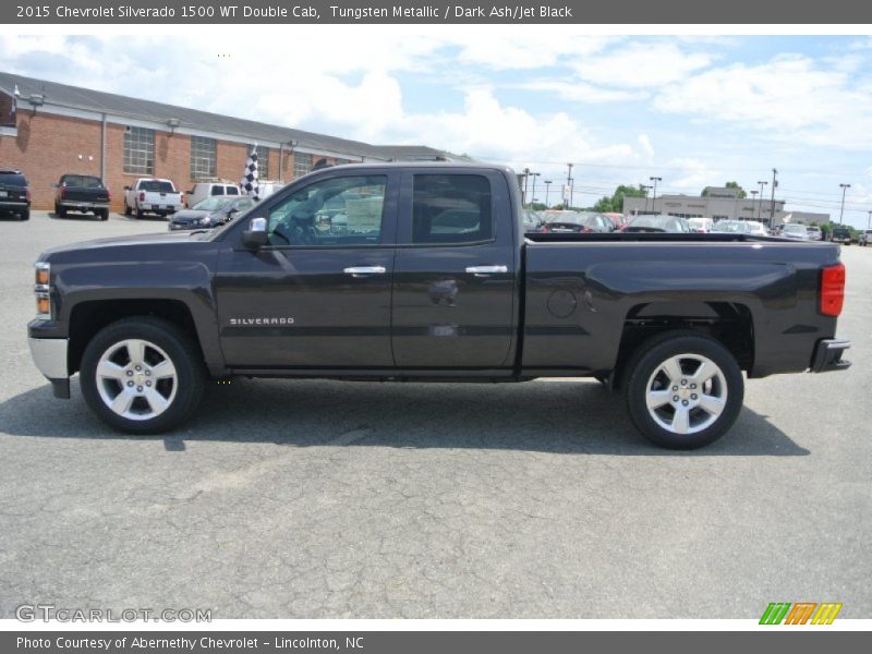 Tungsten Metallic / Dark Ash/Jet Black 2015 Chevrolet Silverado 1500 WT Double Cab