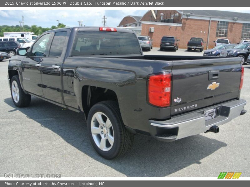 Tungsten Metallic / Dark Ash/Jet Black 2015 Chevrolet Silverado 1500 WT Double Cab