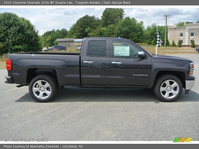 Tungsten Metallic / Dark Ash/Jet Black 2015 Chevrolet Silverado 1500 WT Double Cab