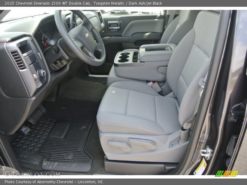 Tungsten Metallic / Dark Ash/Jet Black 2015 Chevrolet Silverado 1500 WT Double Cab