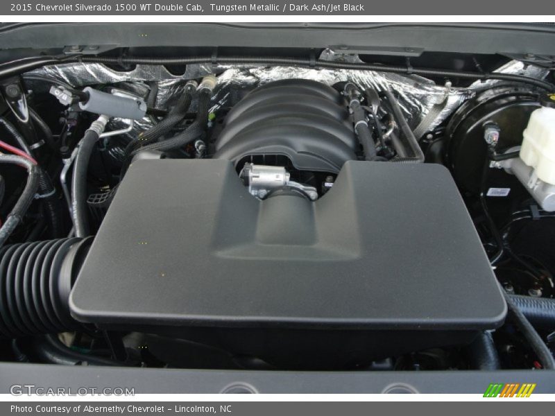 Tungsten Metallic / Dark Ash/Jet Black 2015 Chevrolet Silverado 1500 WT Double Cab