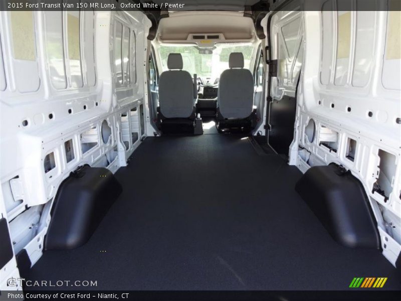 Oxford White / Pewter 2015 Ford Transit Van 150 MR Long