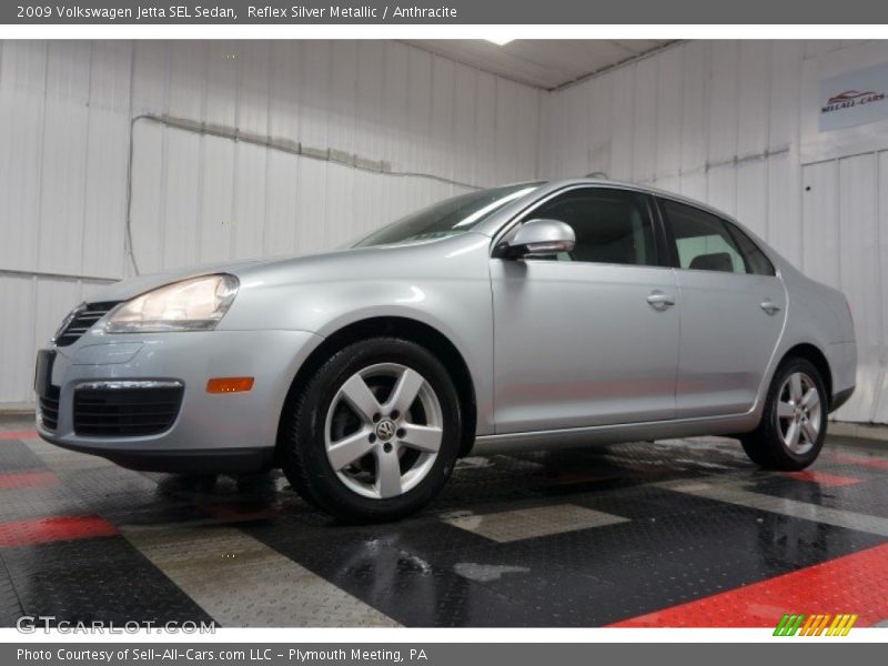 Reflex Silver Metallic / Anthracite 2009 Volkswagen Jetta SEL Sedan