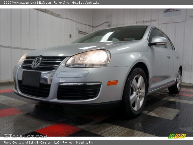 Reflex Silver Metallic / Anthracite 2009 Volkswagen Jetta SEL Sedan