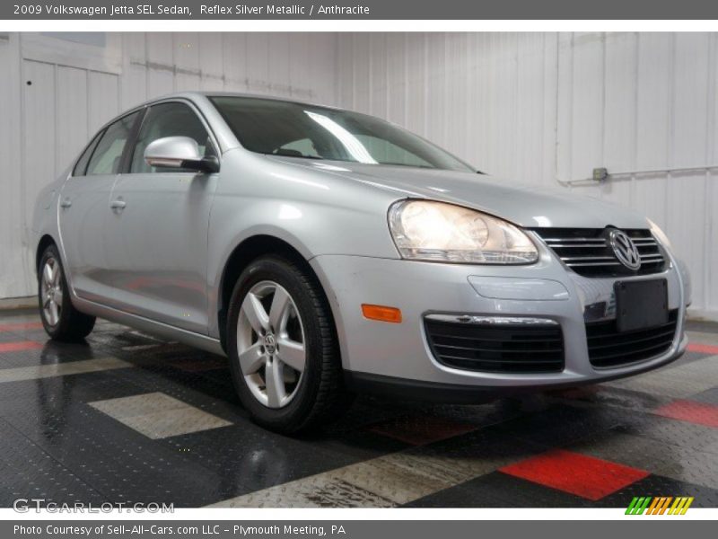 Reflex Silver Metallic / Anthracite 2009 Volkswagen Jetta SEL Sedan