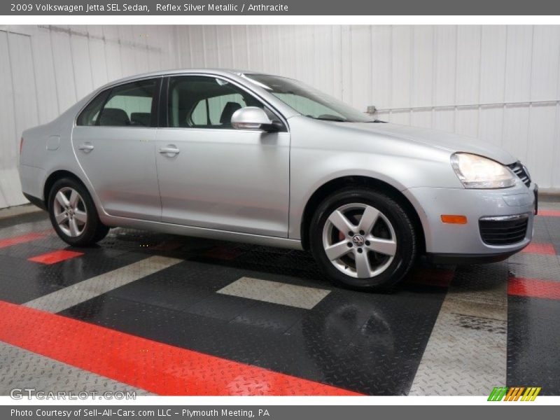 Reflex Silver Metallic / Anthracite 2009 Volkswagen Jetta SEL Sedan