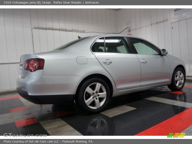 Reflex Silver Metallic / Anthracite 2009 Volkswagen Jetta SEL Sedan