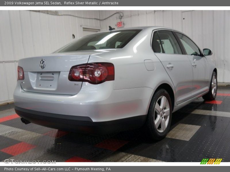 Reflex Silver Metallic / Anthracite 2009 Volkswagen Jetta SEL Sedan