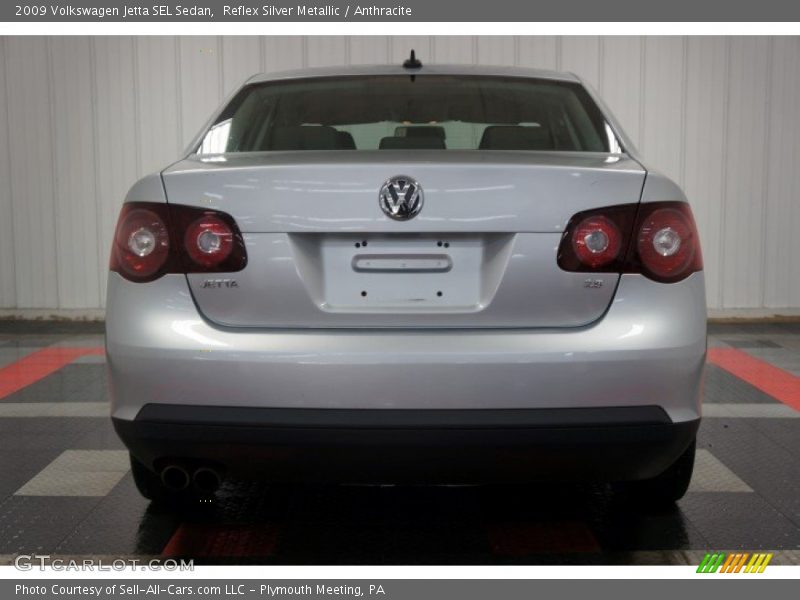 Reflex Silver Metallic / Anthracite 2009 Volkswagen Jetta SEL Sedan