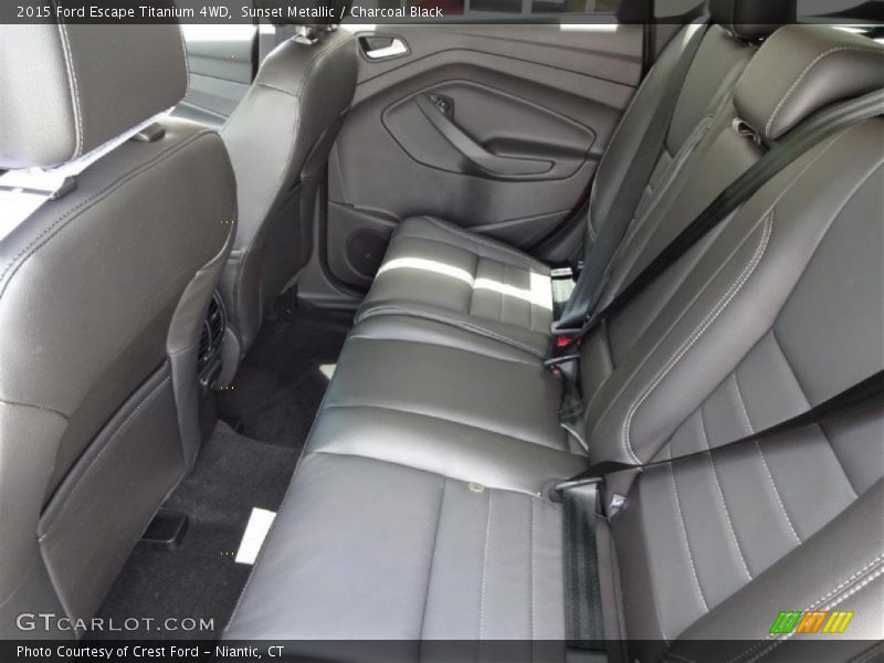 Sunset Metallic / Charcoal Black 2015 Ford Escape Titanium 4WD