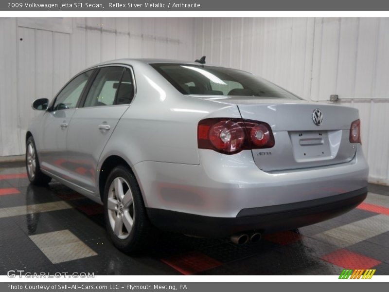 Reflex Silver Metallic / Anthracite 2009 Volkswagen Jetta SEL Sedan