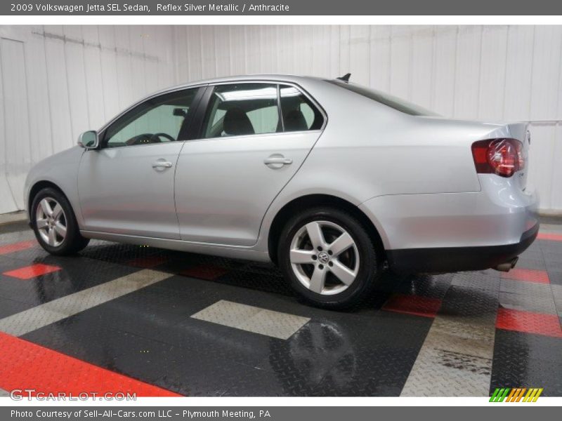 Reflex Silver Metallic / Anthracite 2009 Volkswagen Jetta SEL Sedan