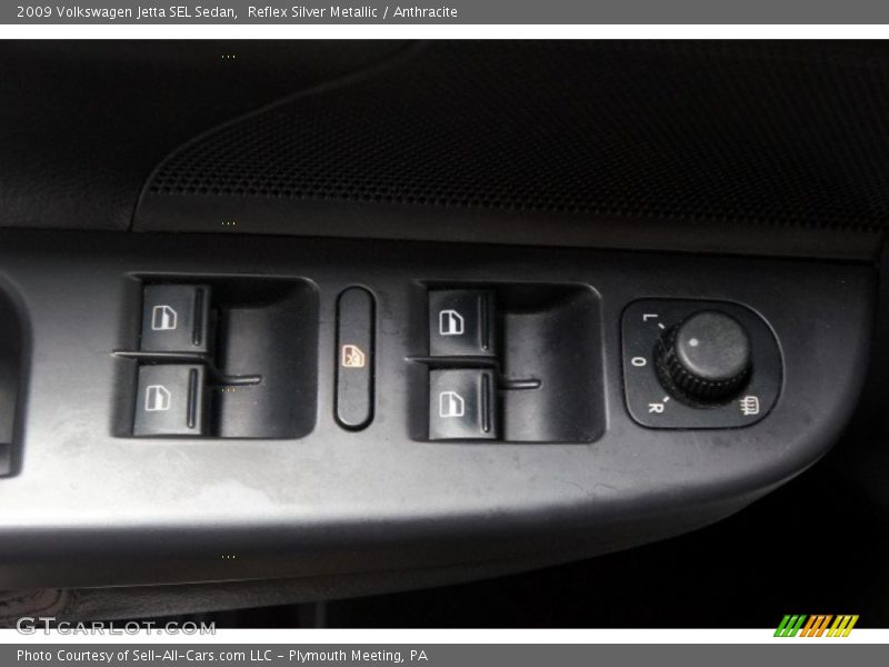 Reflex Silver Metallic / Anthracite 2009 Volkswagen Jetta SEL Sedan