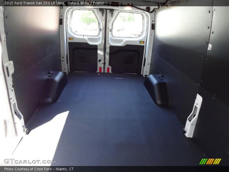 Oxford White / Pewter 2015 Ford Transit Van 250 LR Long