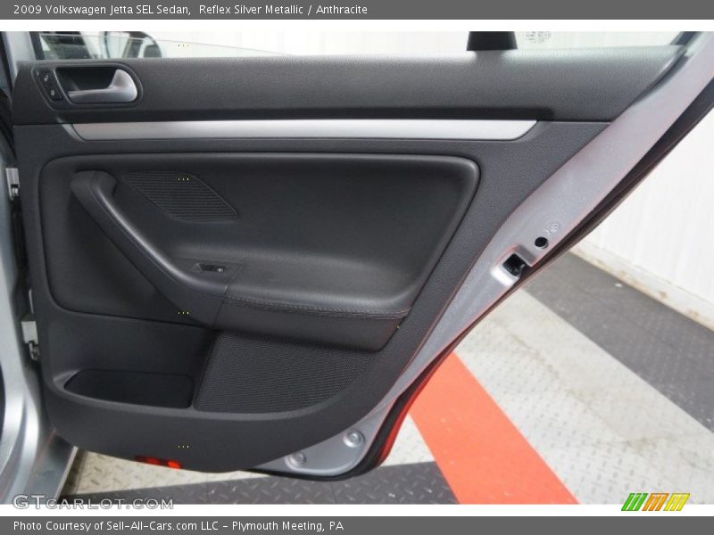 Reflex Silver Metallic / Anthracite 2009 Volkswagen Jetta SEL Sedan