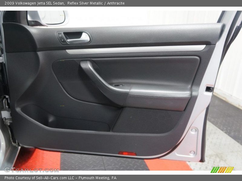 Reflex Silver Metallic / Anthracite 2009 Volkswagen Jetta SEL Sedan