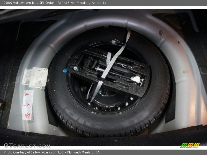 Reflex Silver Metallic / Anthracite 2009 Volkswagen Jetta SEL Sedan