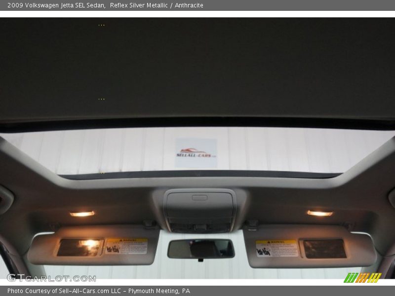 Reflex Silver Metallic / Anthracite 2009 Volkswagen Jetta SEL Sedan