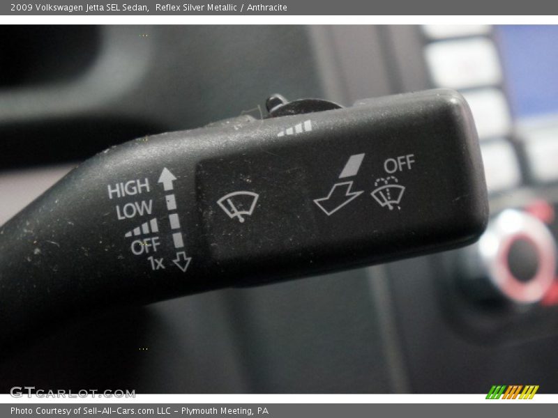 Reflex Silver Metallic / Anthracite 2009 Volkswagen Jetta SEL Sedan