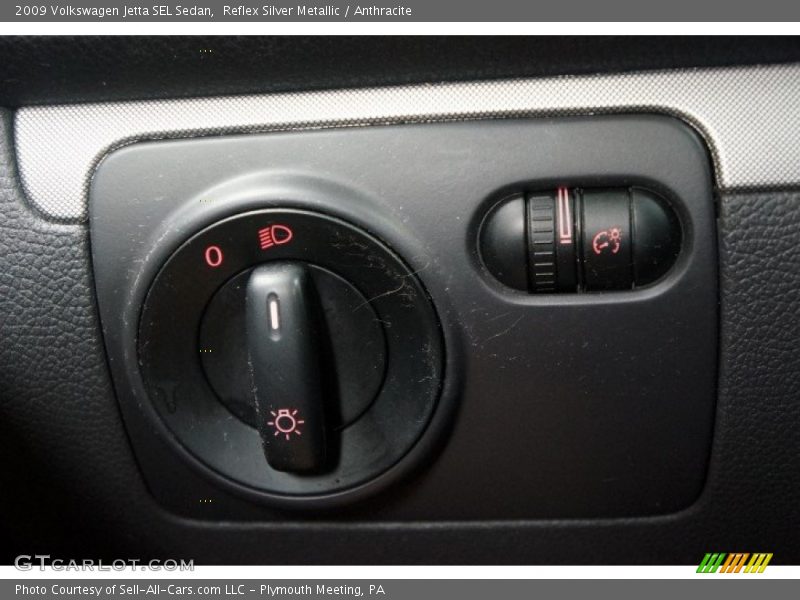 Reflex Silver Metallic / Anthracite 2009 Volkswagen Jetta SEL Sedan