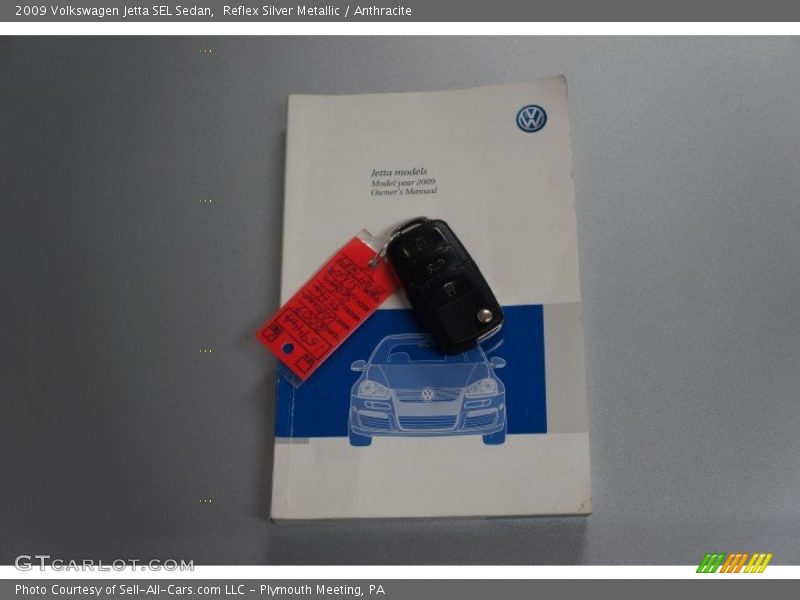 Reflex Silver Metallic / Anthracite 2009 Volkswagen Jetta SEL Sedan